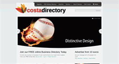 Desktop Screenshot of costadirectory.com